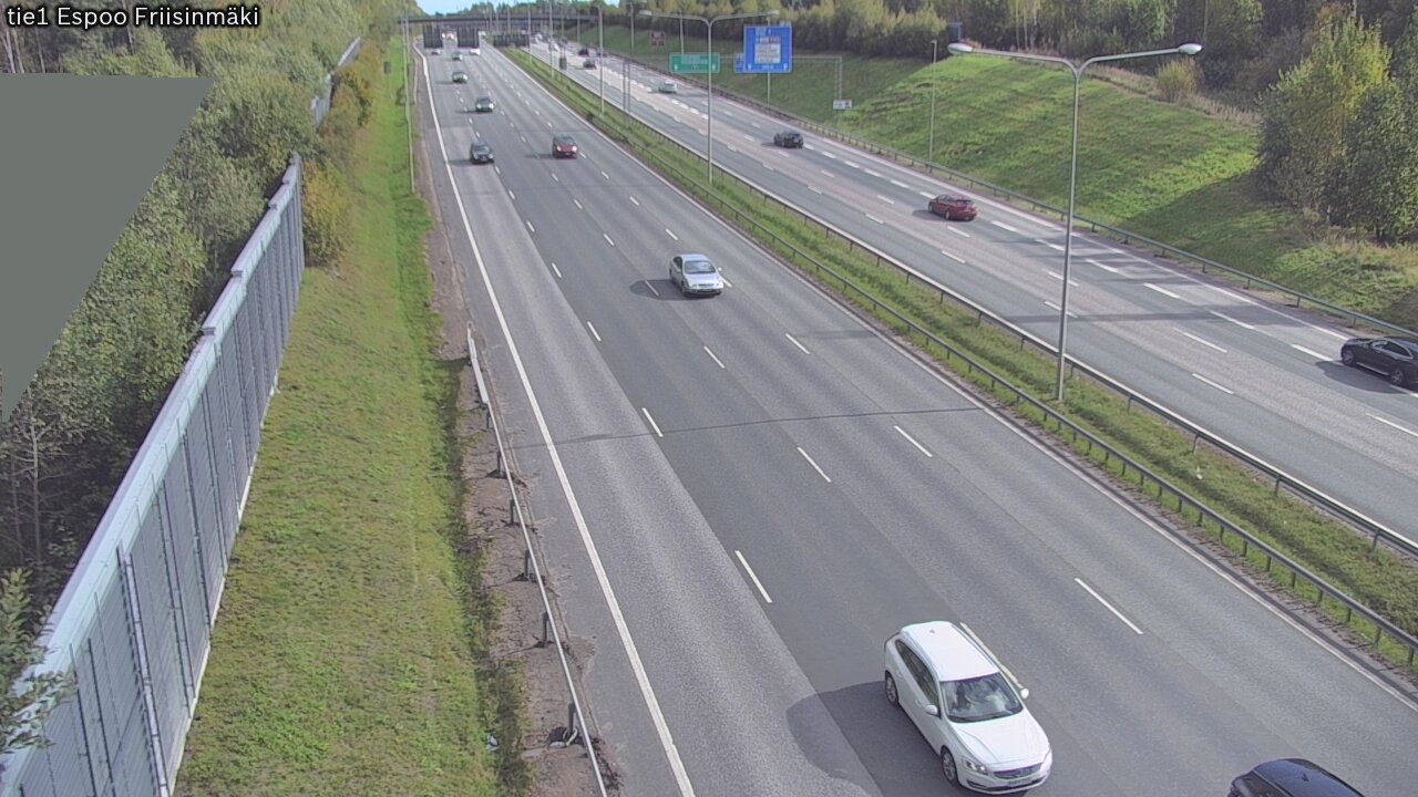 Weather Camera Image Road 1 Espoo, Friisinmäki, Espoo, Uusimaa