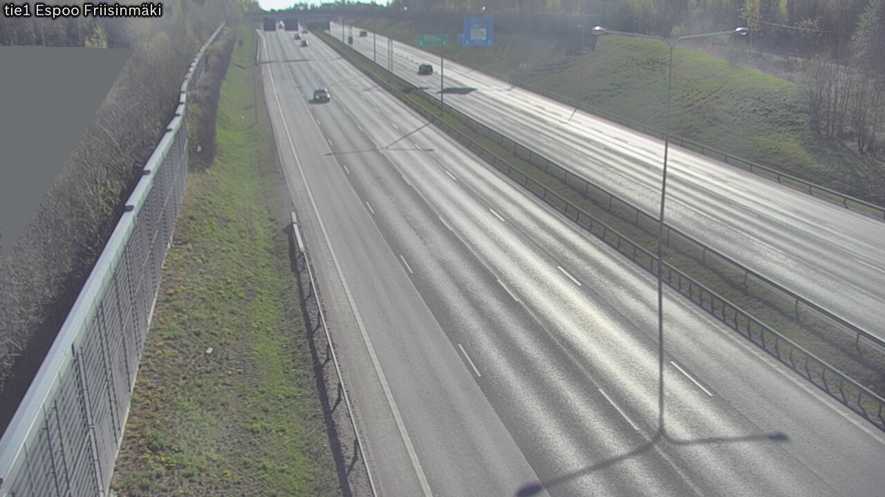 Weather Camera Image Väg 1 Esbo, Frisbacka, Espoo, Uusimaa