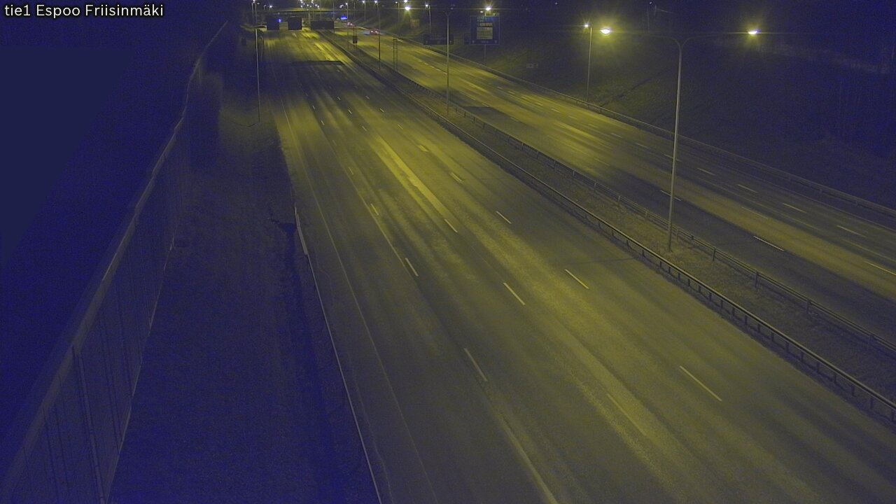 Weather Camera Image Road 1 Espoo, Friisinmäki, Espoo, Uusimaa