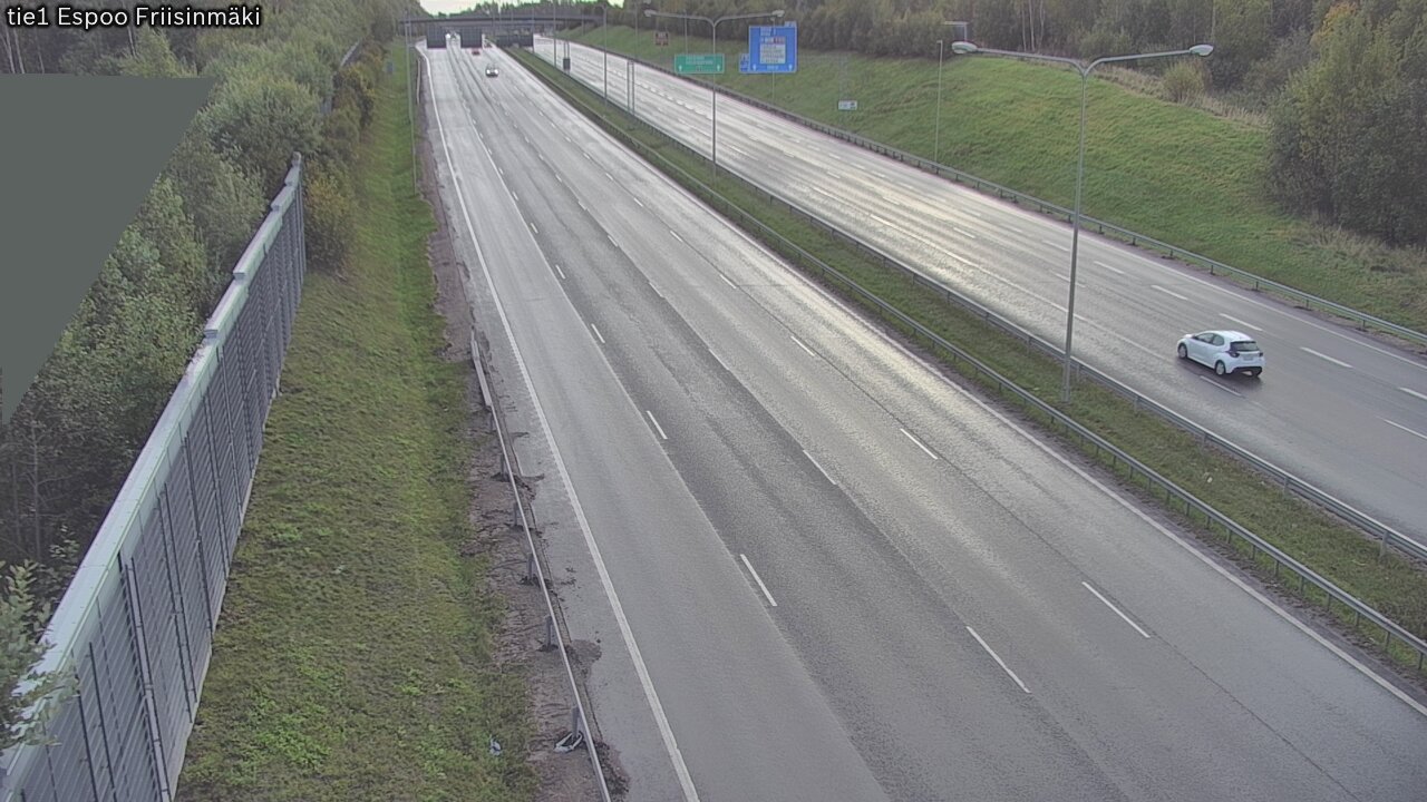 Weather Camera Image Road 1 Espoo, Friisinmäki, Espoo, Uusimaa