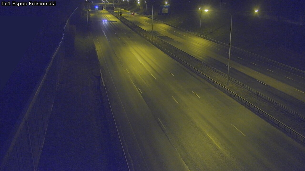 Weather Camera Image Road 1 Espoo, Friisinmäki, Espoo, Uusimaa