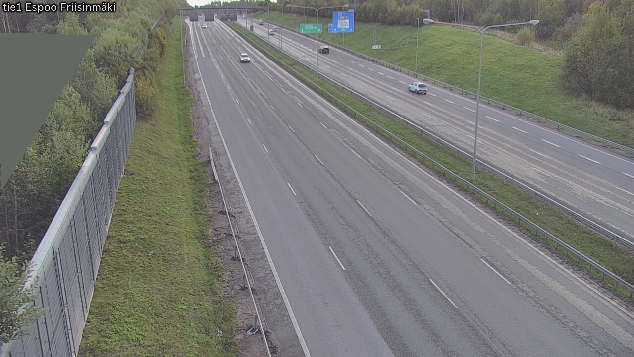 Weather Camera Image Road 1 Espoo, Friisinmäki, Espoo, Uusimaa