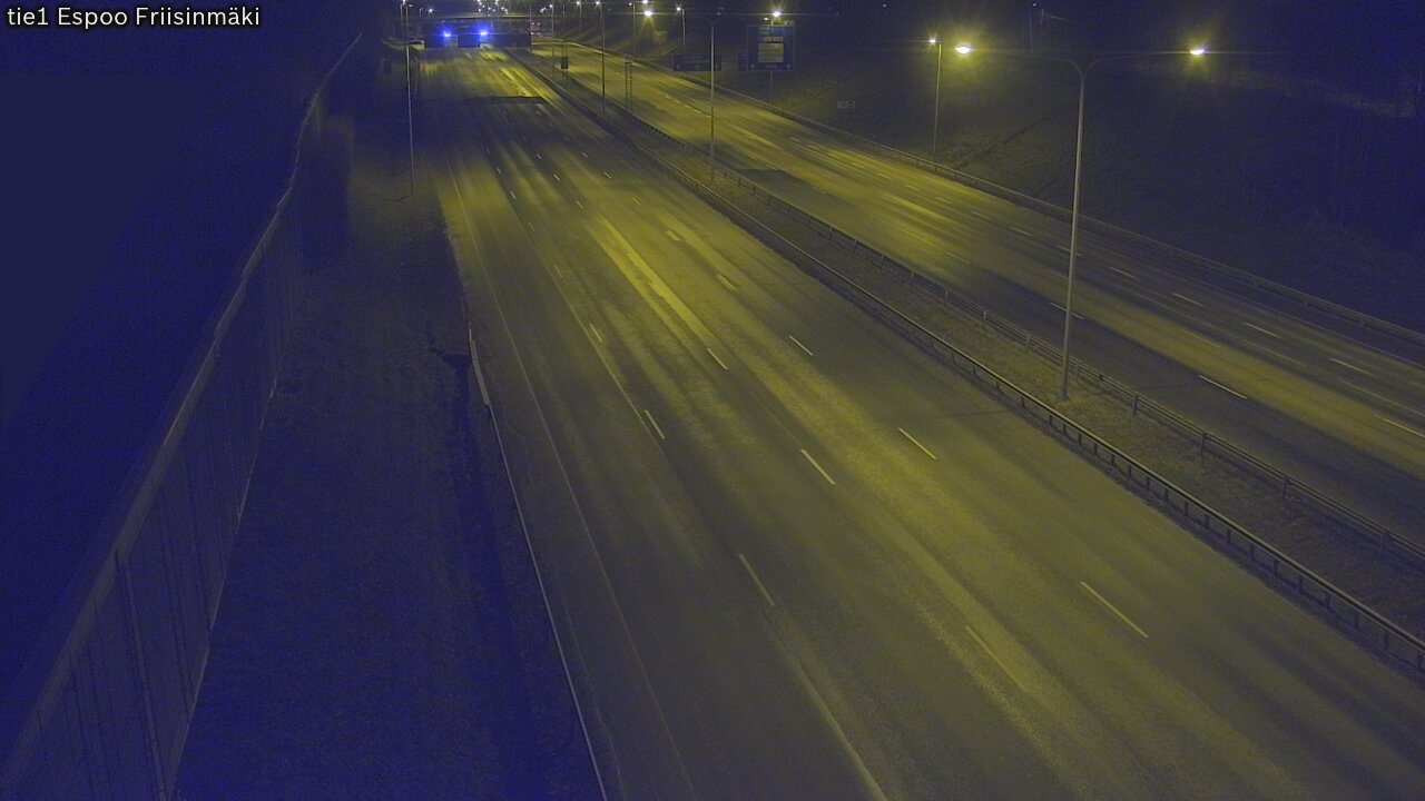 Weather Camera Image Road 1 Espoo, Friisinmäki, Espoo, Uusimaa