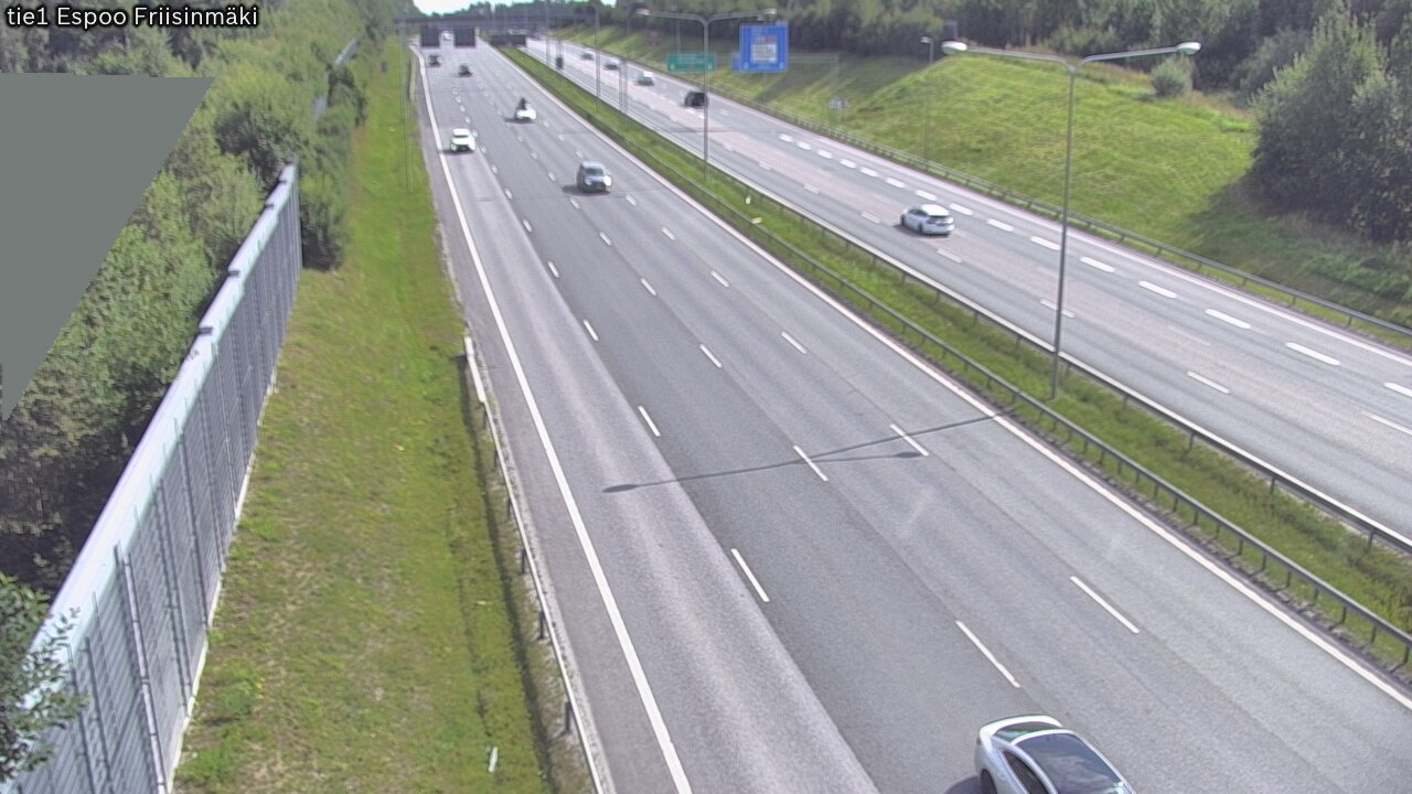 Weather Camera Image Road 1 Espoo, Friisinmäki, Espoo, Uusimaa