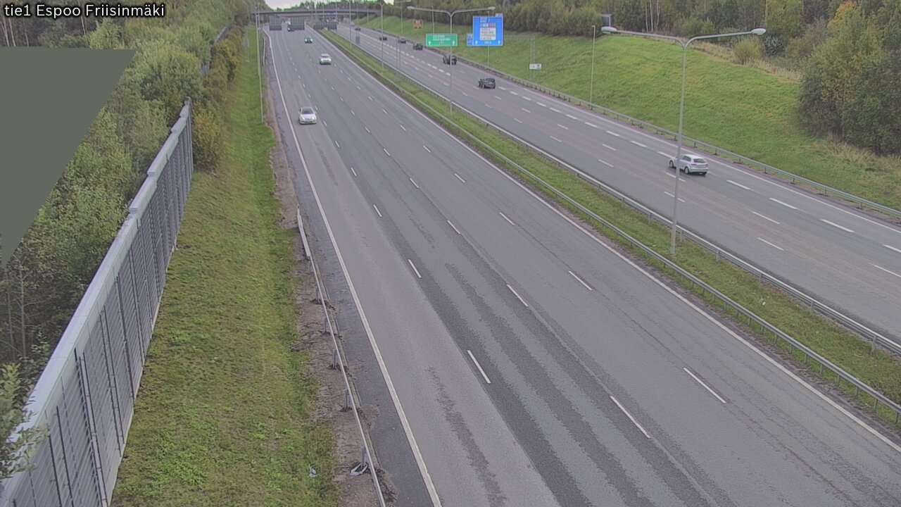 Weather Camera Image Road 1 Espoo, Friisinmäki, Espoo, Uusimaa