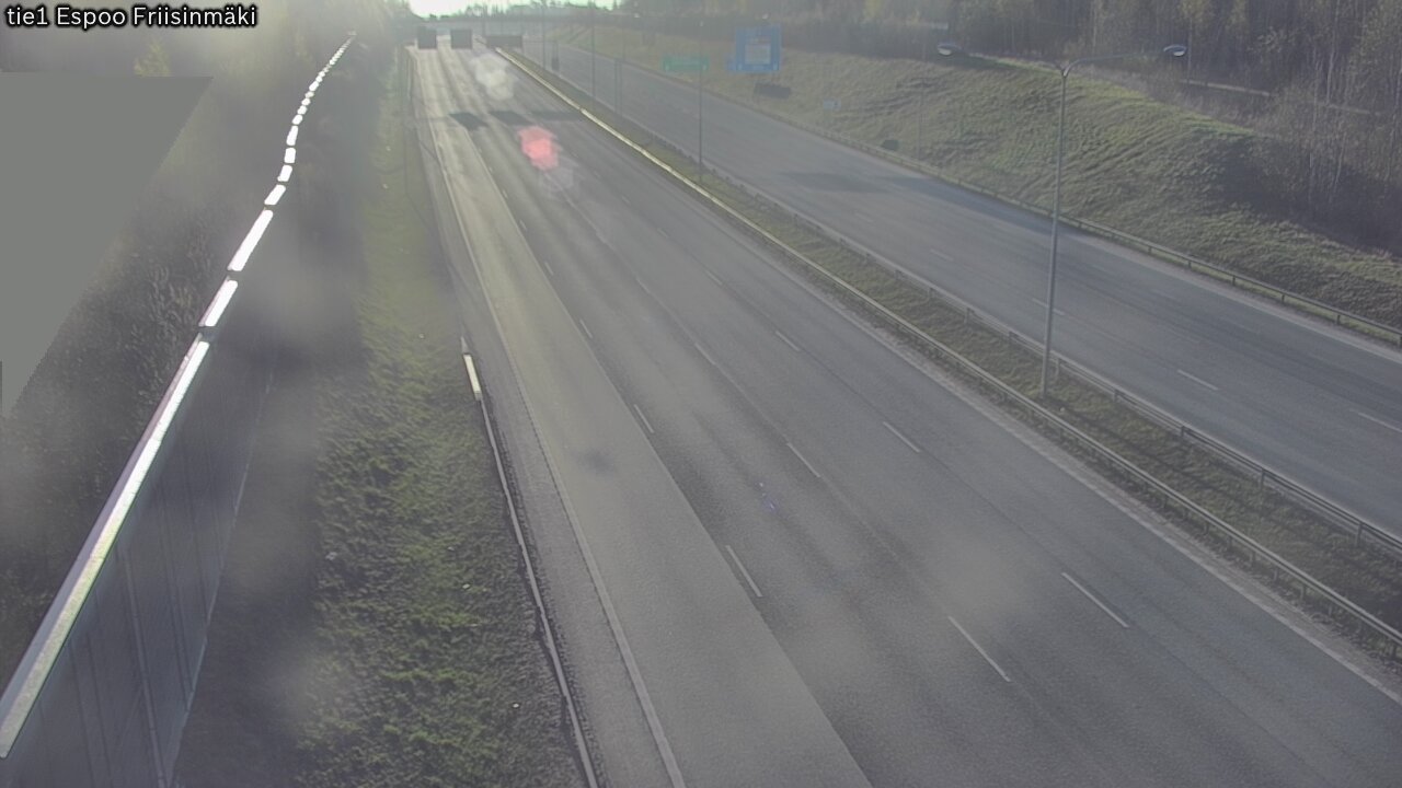 Weather Camera Image Väg 1 Esbo, Frisbacka, Espoo, Uusimaa
