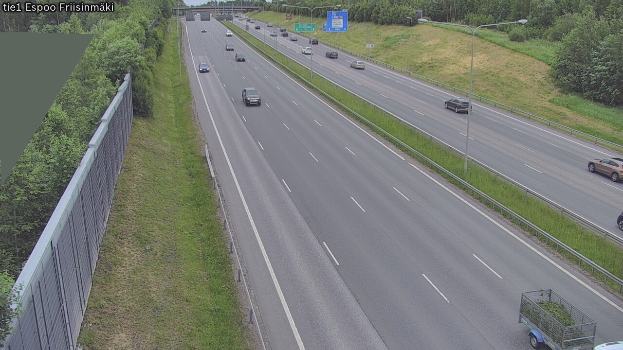 Weather Camera Image Road 1 Espoo, Friisinmäki, Espoo, Uusimaa