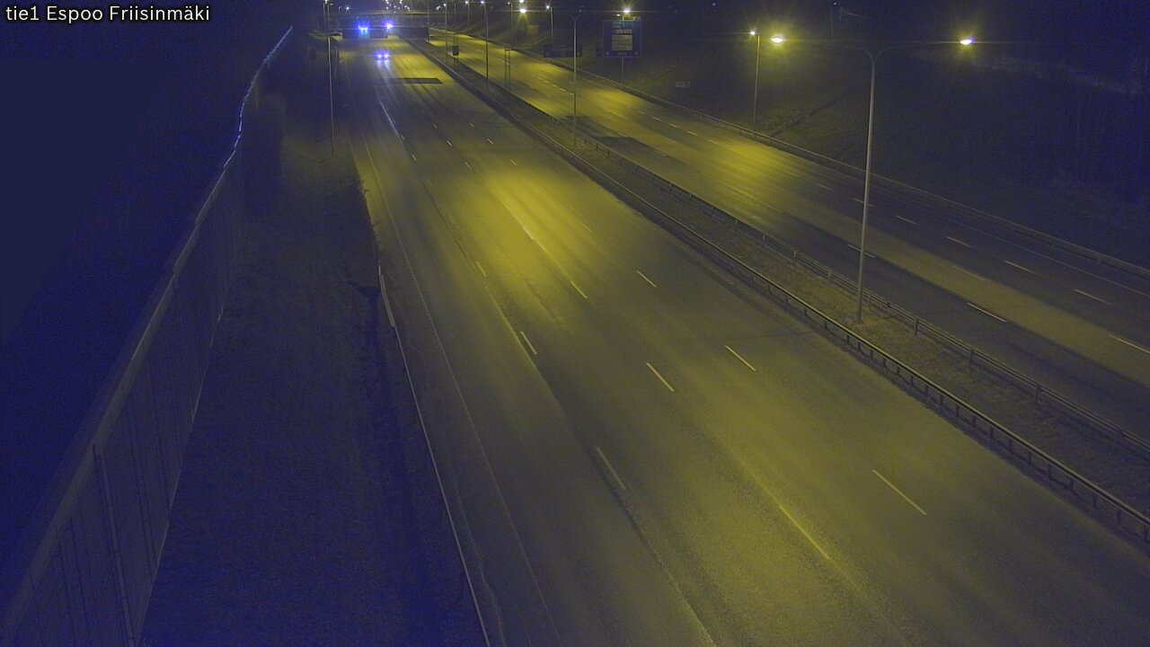 Weather Camera Image Road 1 Espoo, Friisinmäki, Espoo, Uusimaa