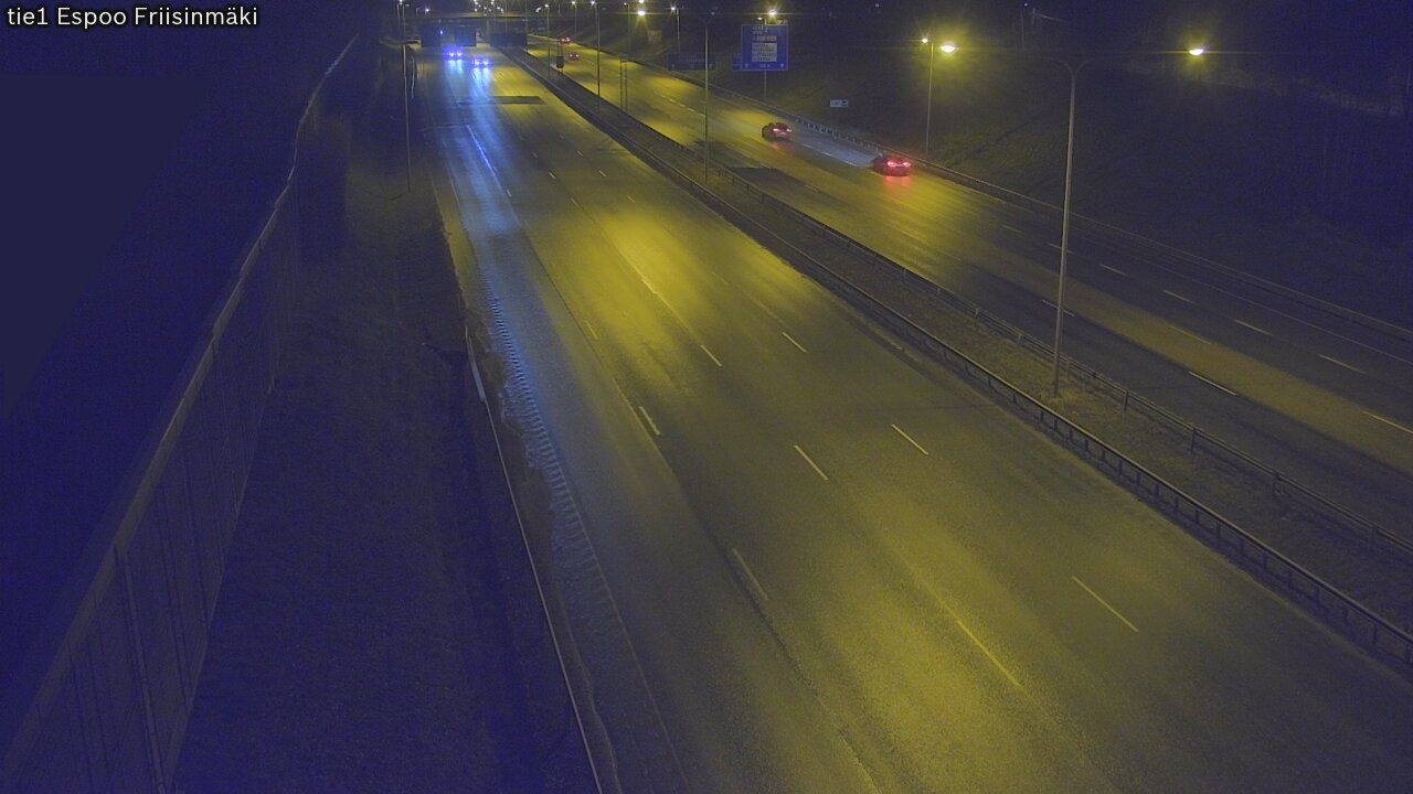 Weather Camera Image Road 1 Espoo, Friisinmäki, Espoo, Uusimaa