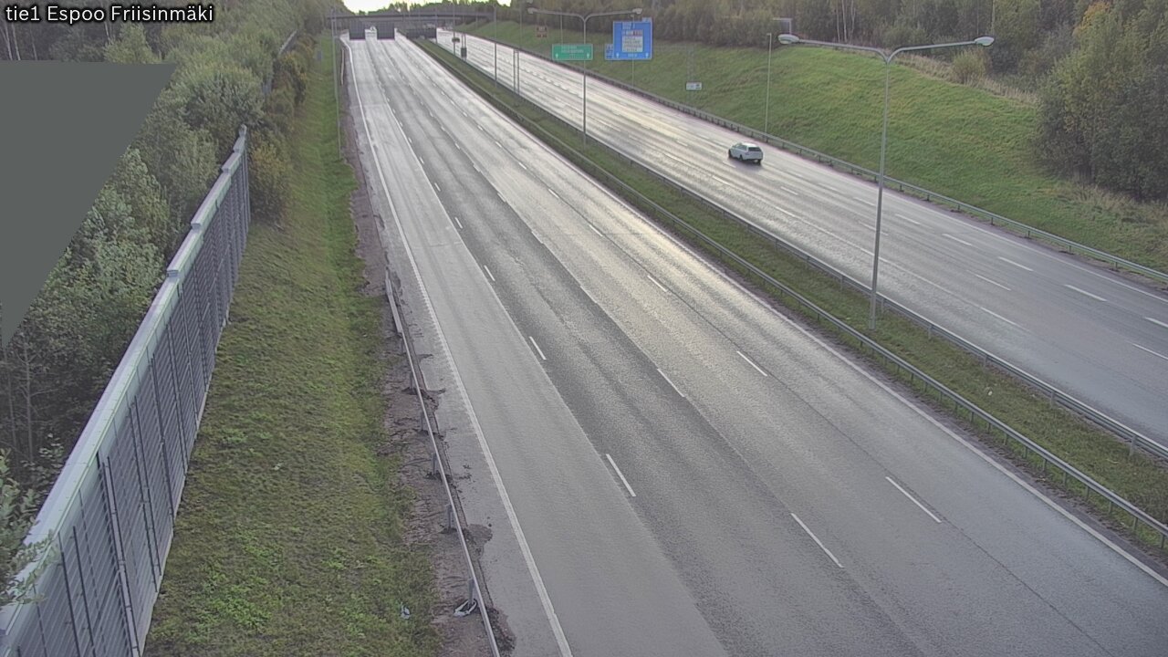 Weather Camera Image Road 1 Espoo, Friisinmäki, Espoo, Uusimaa