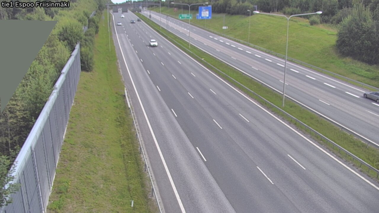 Weather Camera Image Road 1 Espoo, Friisinmäki, Espoo, Uusimaa