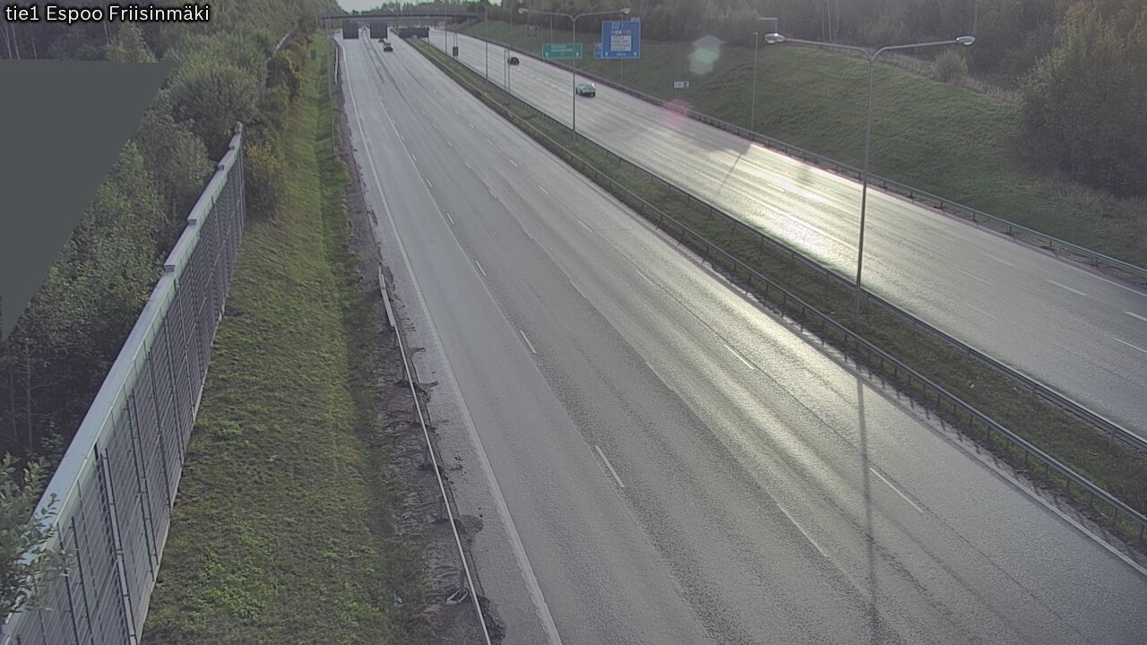 Weather Camera Image Road 1 Espoo, Friisinmäki, Espoo, Uusimaa