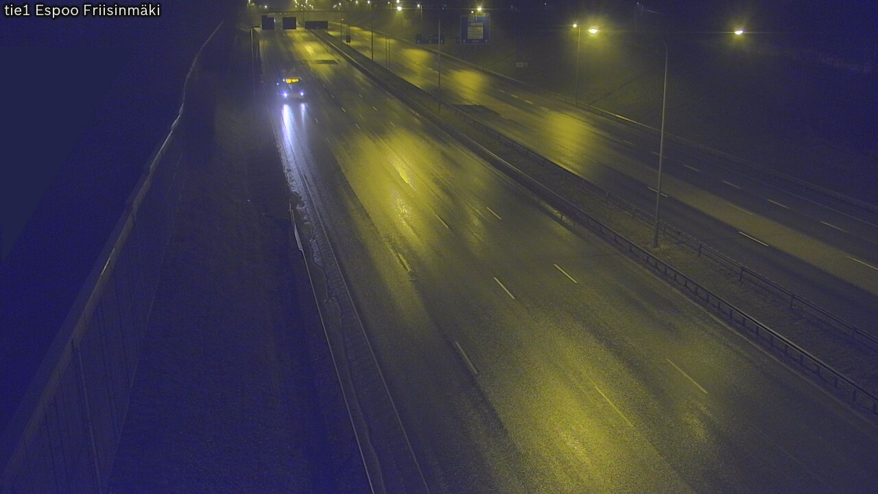 Weather Camera Image Väg 1 Esbo, Frisbacka, Espoo, Uusimaa