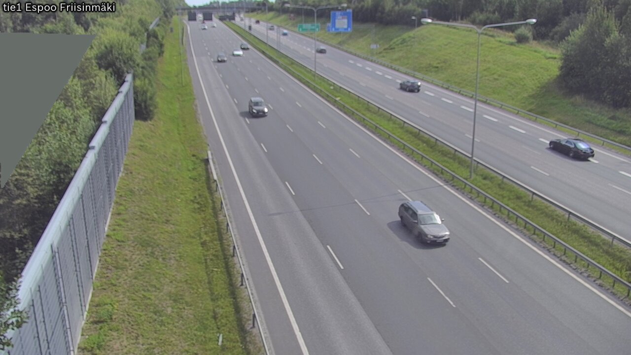 Weather Camera Image Road 1 Espoo, Friisinmäki, Espoo, Uusimaa
