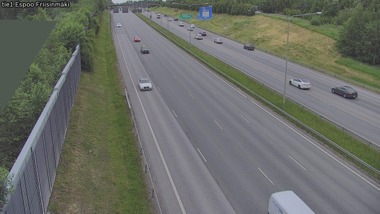 Weather Camera Image Road 1 Espoo, Friisinmäki, Espoo, Uusimaa