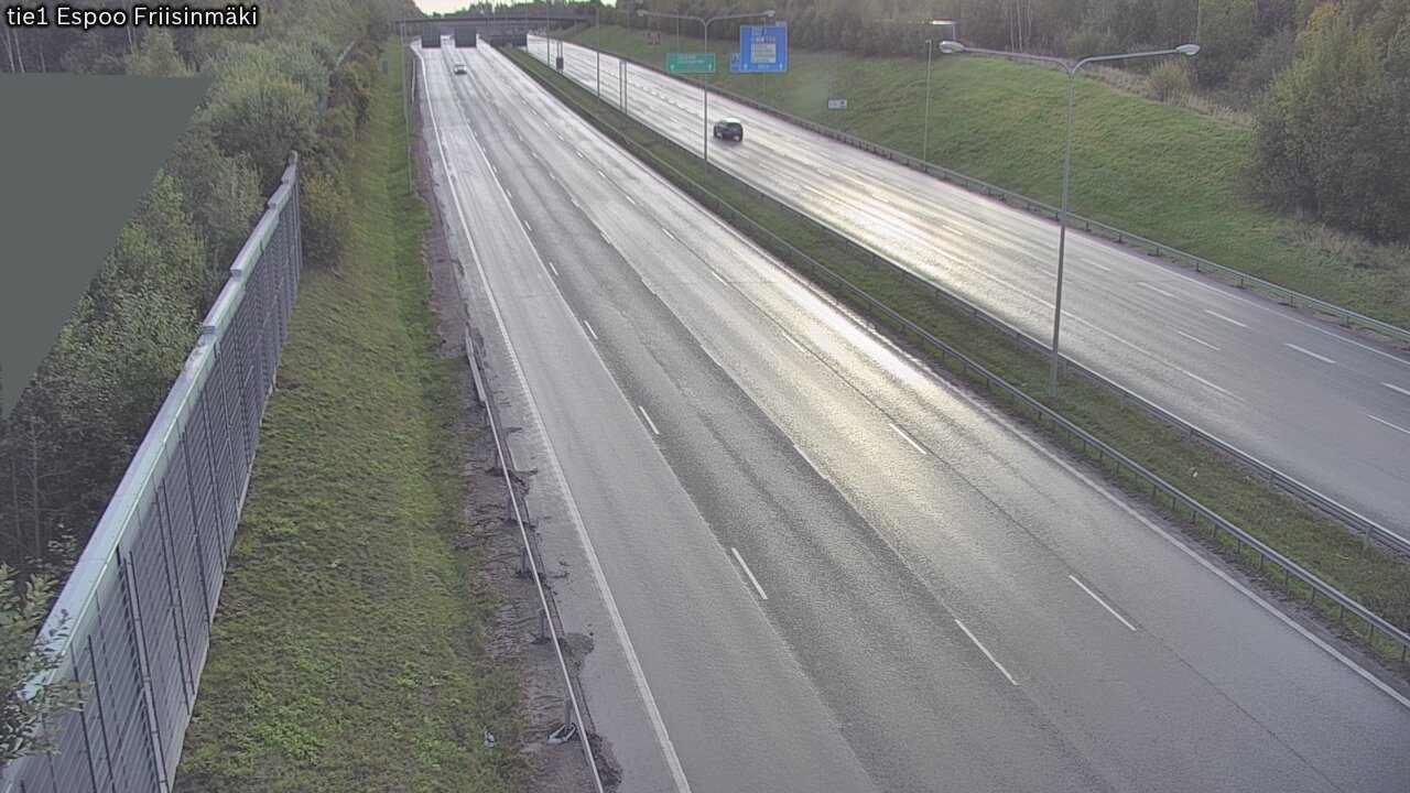 Weather Camera Image Road 1 Espoo, Friisinmäki, Espoo, Uusimaa