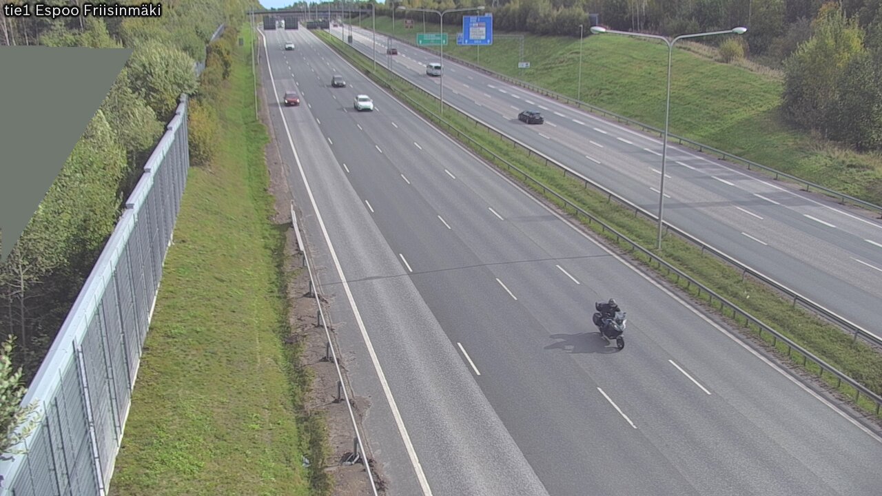 Weather Camera Image Road 1 Espoo, Friisinmäki, Espoo, Uusimaa