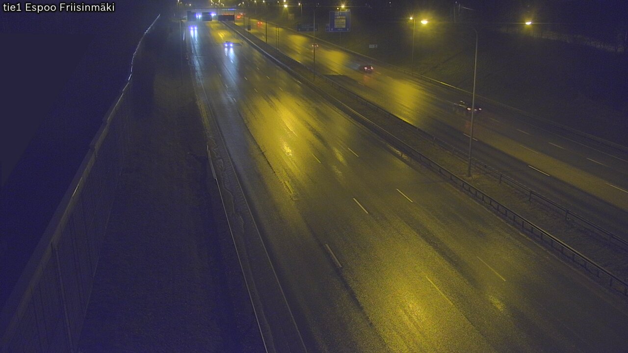Weather Camera Image Väg 1 Esbo, Frisbacka, Espoo, Uusimaa