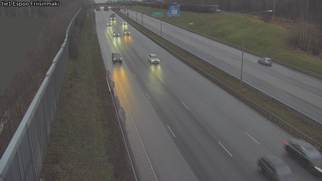 Weather Camera Image Väg 1 Esbo, Frisbacka, Espoo, Uusimaa