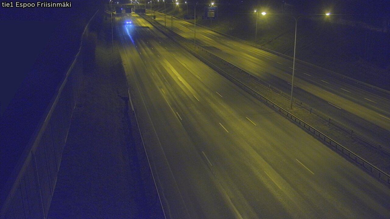Weather Camera Image Road 1 Espoo, Friisinmäki, Espoo, Uusimaa