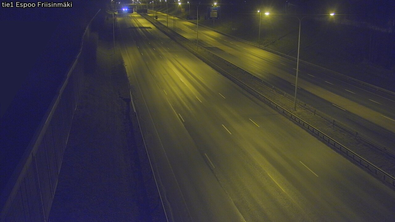 Weather Camera Image Road 1 Espoo, Friisinmäki, Espoo, Uusimaa