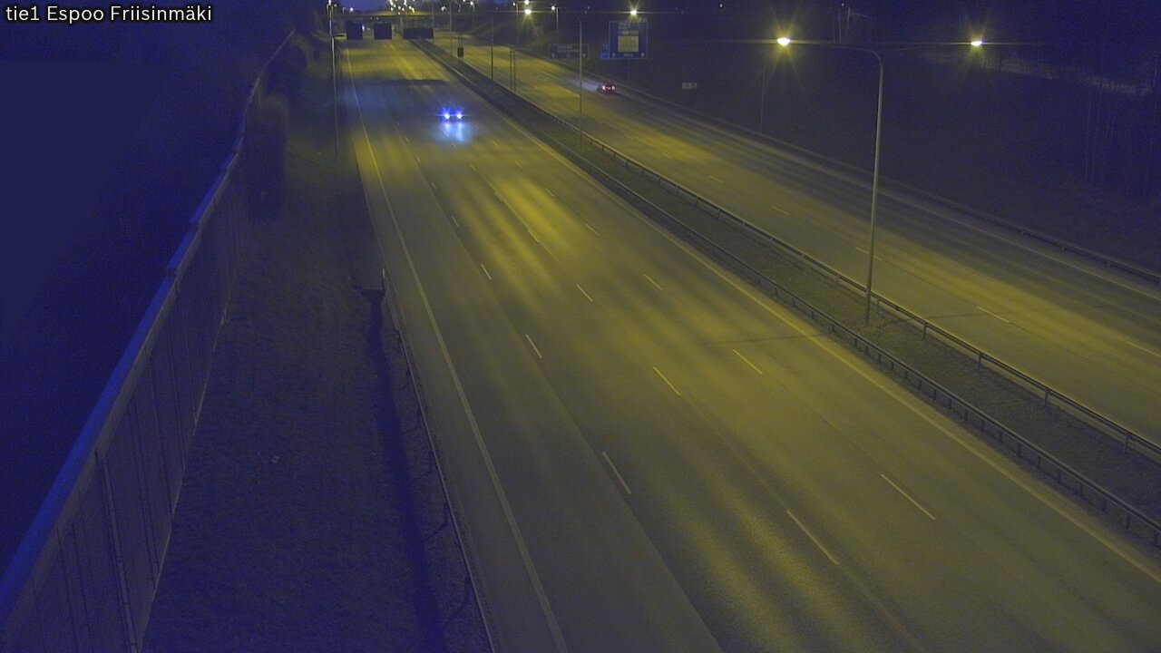 Weather Camera Image Väg 1 Esbo, Frisbacka, Espoo, Uusimaa