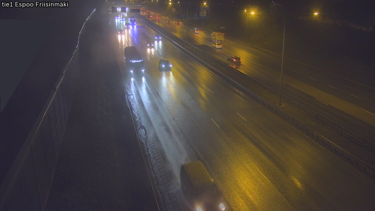 Weather Camera Image Road 1 Espoo, Friisinmäki, Espoo, Uusimaa