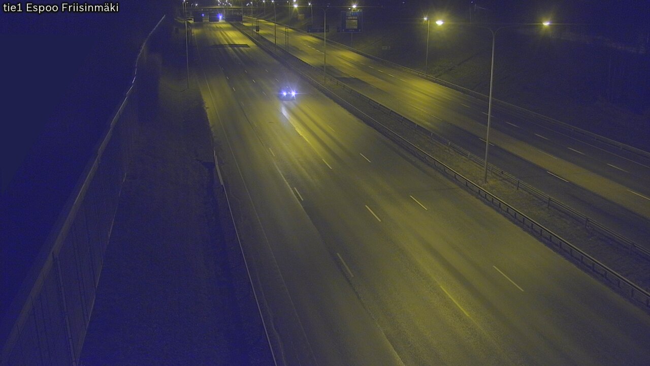 Weather Camera Image Road 1 Espoo, Friisinmäki, Espoo, Uusimaa