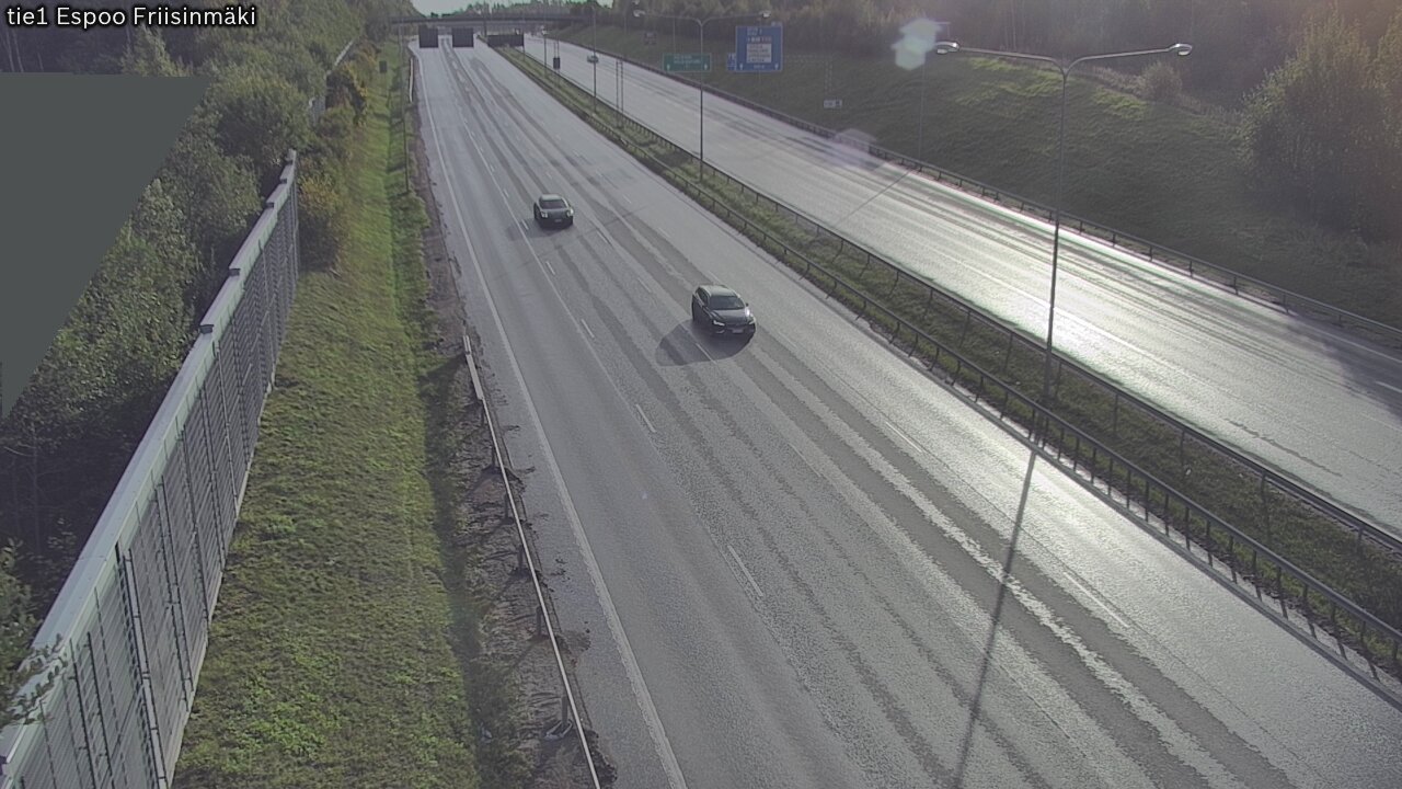 Weather Camera Image Road 1 Espoo, Friisinmäki, Espoo, Uusimaa