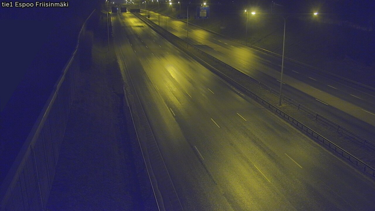 Weather Camera Image Väg 1 Esbo, Frisbacka, Espoo, Uusimaa