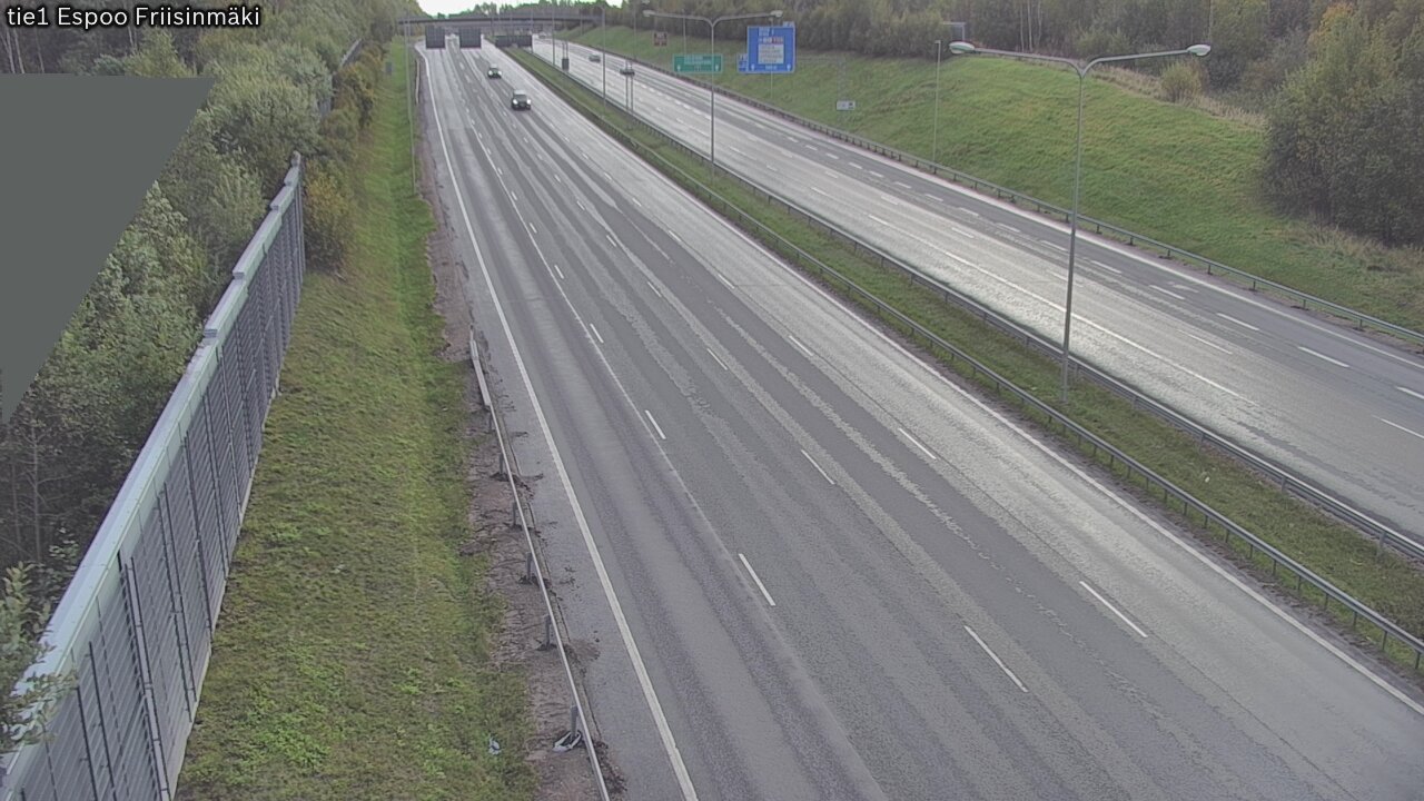Weather Camera Image Road 1 Espoo, Friisinmäki, Espoo, Uusimaa
