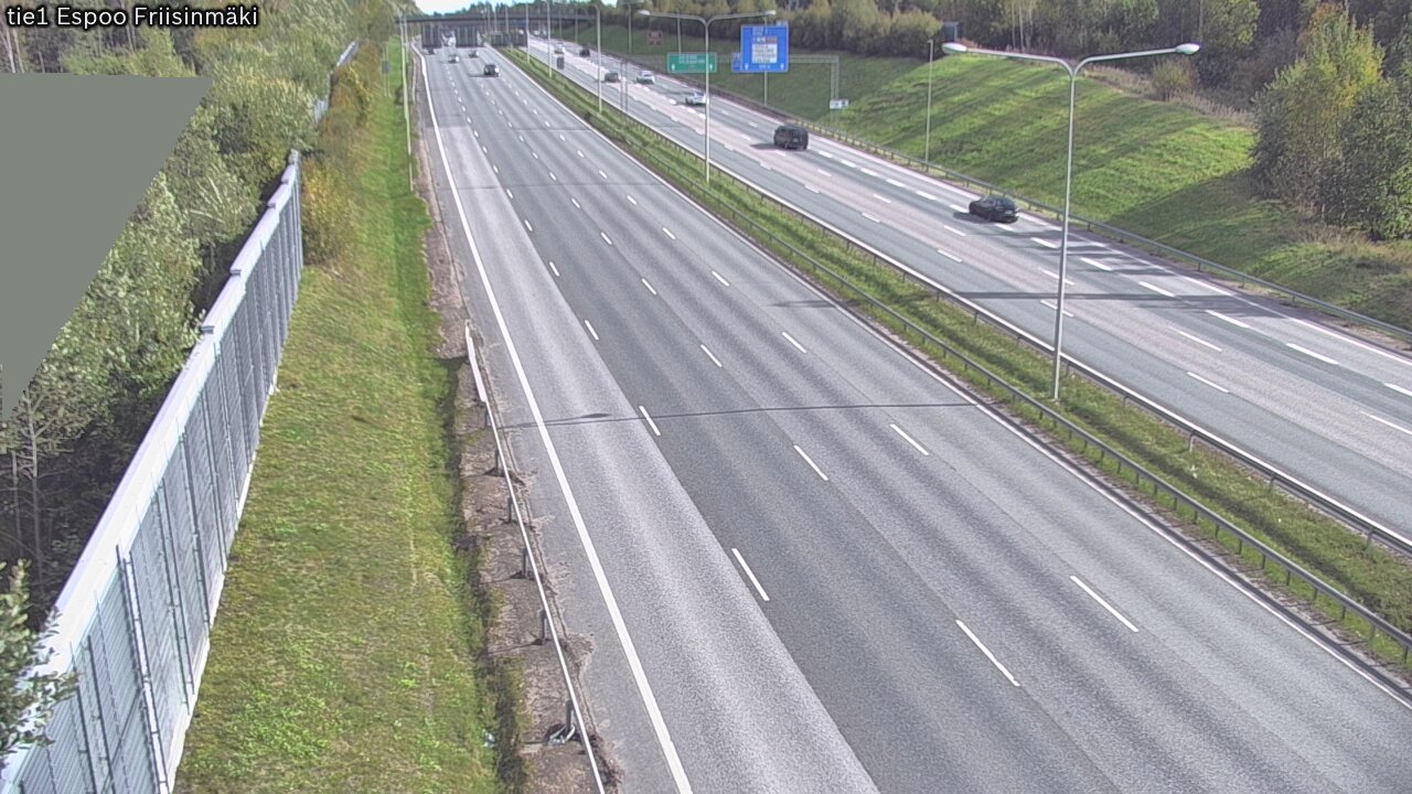 Weather Camera Image Road 1 Espoo, Friisinmäki, Espoo, Uusimaa