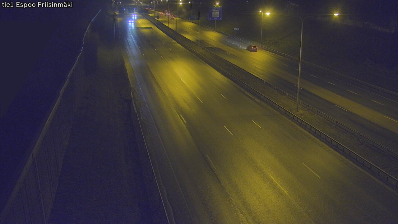 Weather Camera Image Road 1 Espoo, Friisinmäki, Espoo, Uusimaa