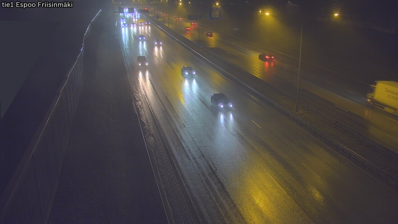 Weather Camera Image Road 1 Espoo, Friisinmäki, Espoo, Uusimaa