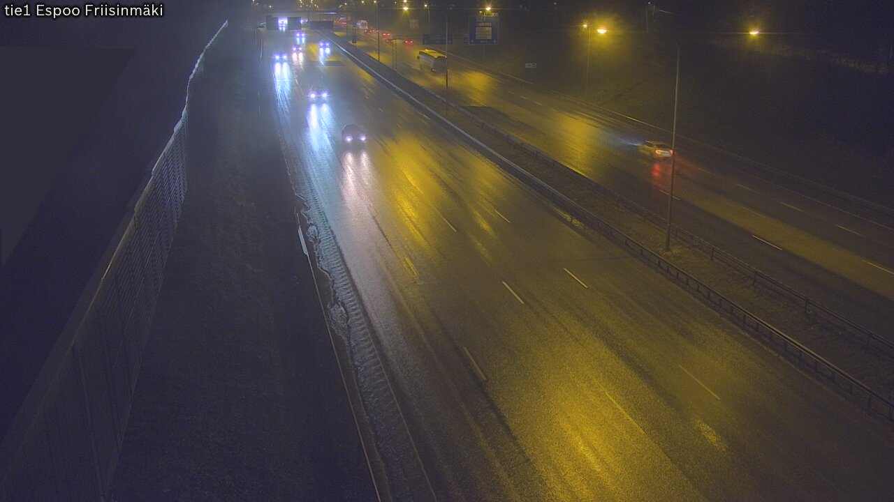 Weather Camera Image Road 1 Espoo, Friisinmäki, Espoo, Uusimaa