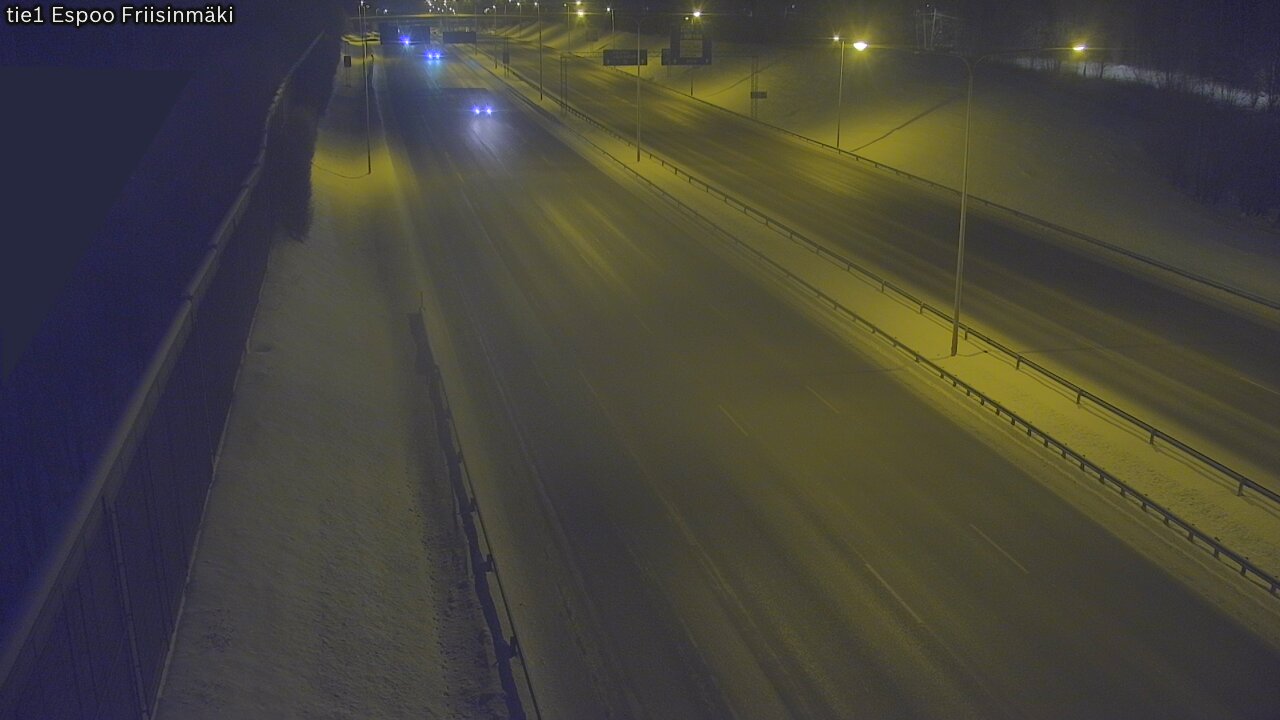 Weather Camera Image Väg 1 Esbo, Frisbacka, Espoo, Uusimaa