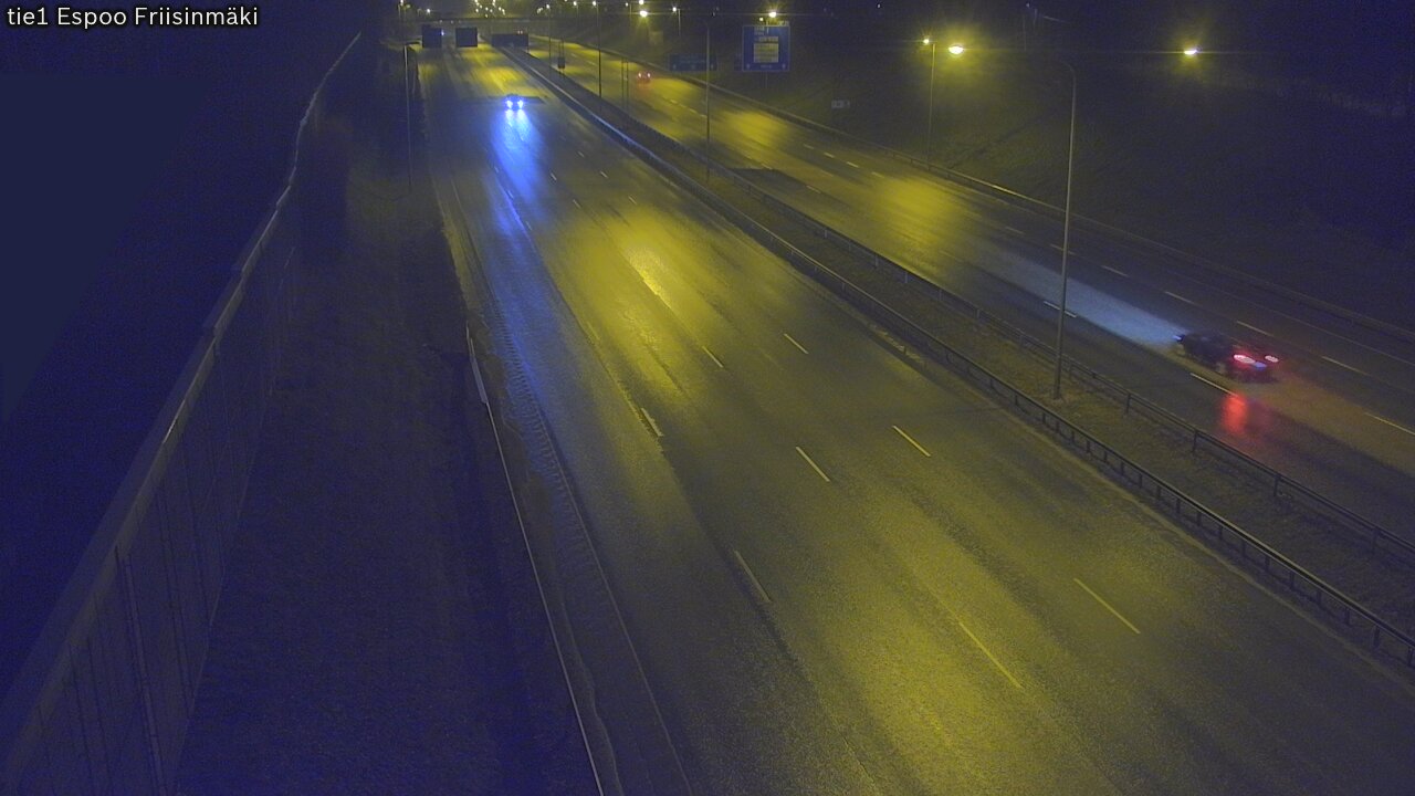 Weather Camera Image Väg 1 Esbo, Frisbacka, Espoo, Uusimaa