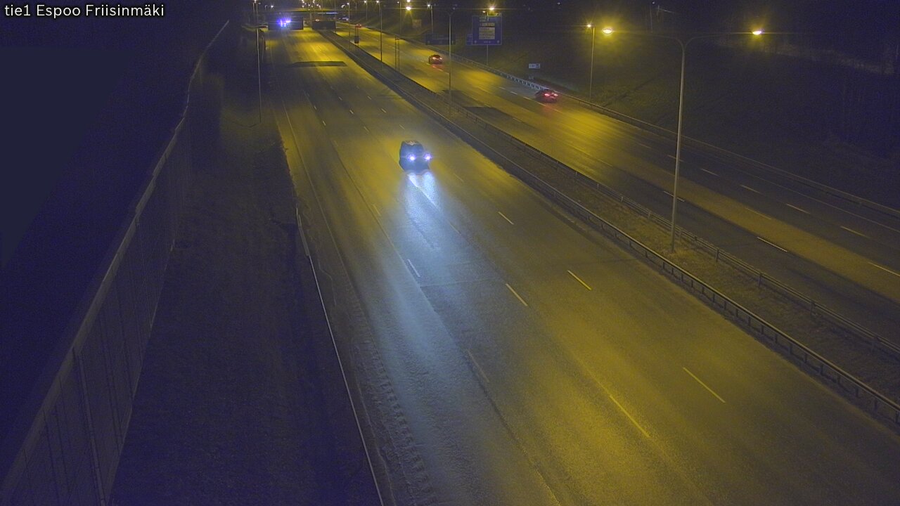 Weather Camera Image Road 1 Espoo, Friisinmäki, Espoo, Uusimaa