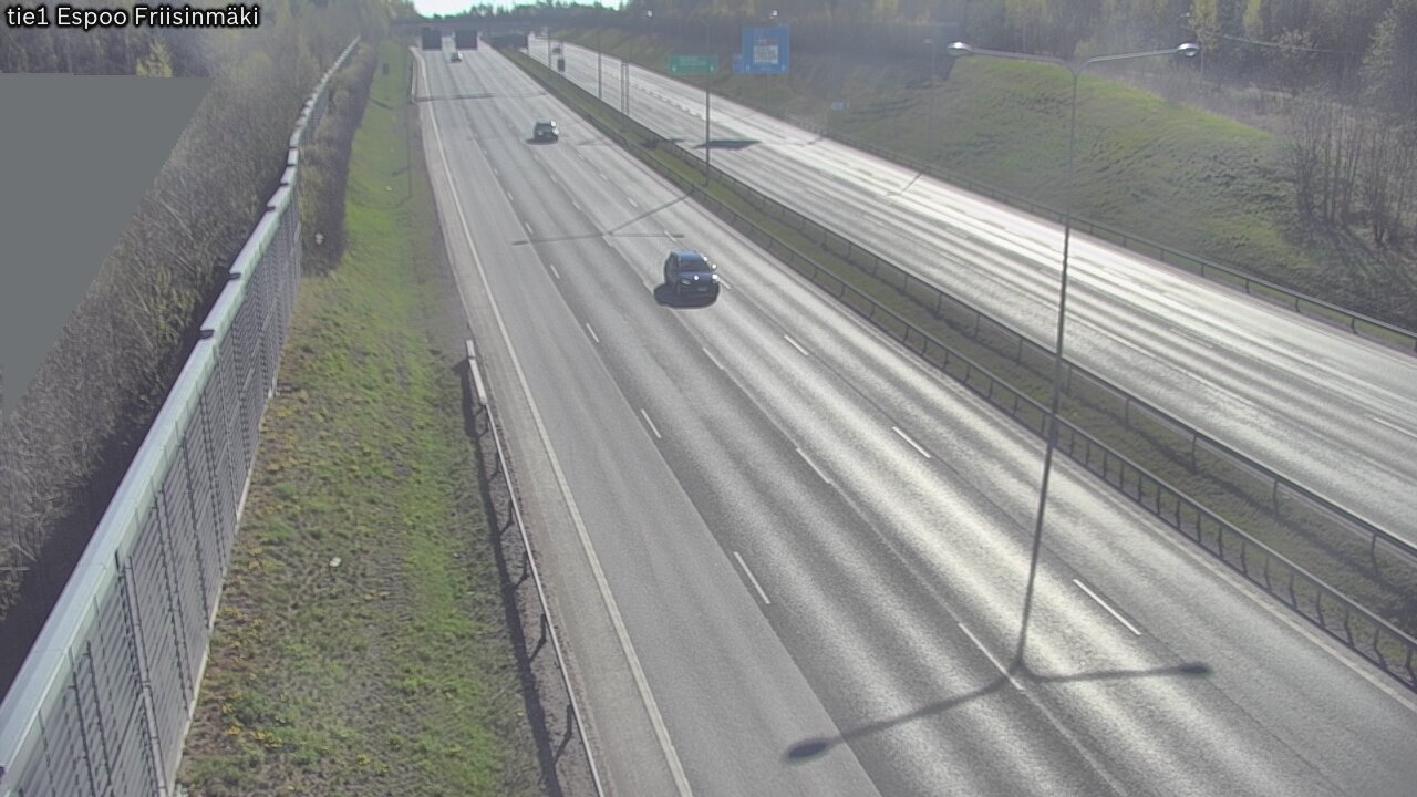 Weather Camera Image Väg 1 Esbo, Frisbacka, Espoo, Uusimaa