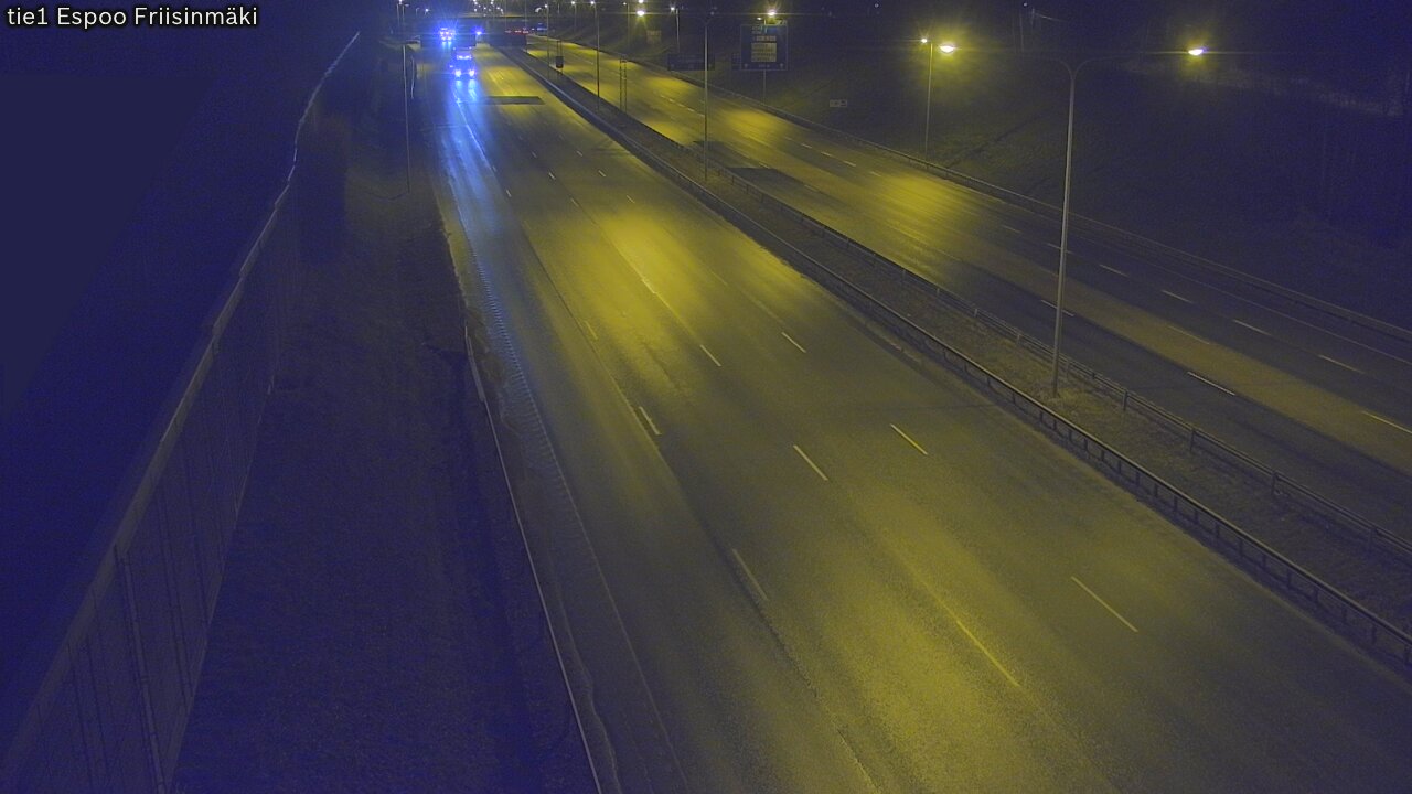 Weather Camera Image Road 1 Espoo, Friisinmäki, Espoo, Uusimaa