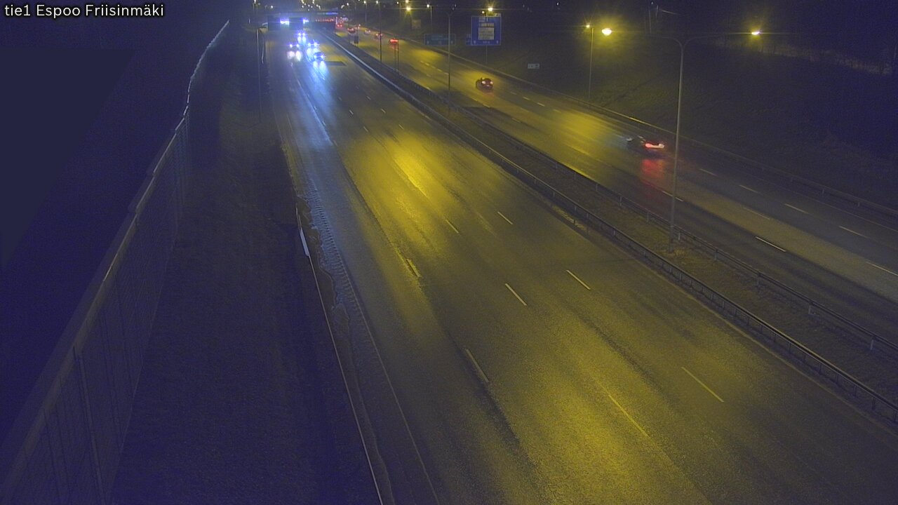 Weather Camera Image Väg 1 Esbo, Frisbacka, Espoo, Uusimaa