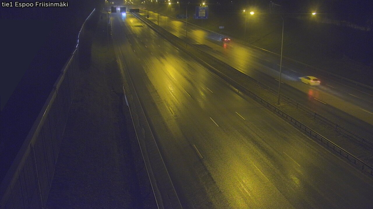 Weather Camera Image Väg 1 Esbo, Frisbacka, Espoo, Uusimaa