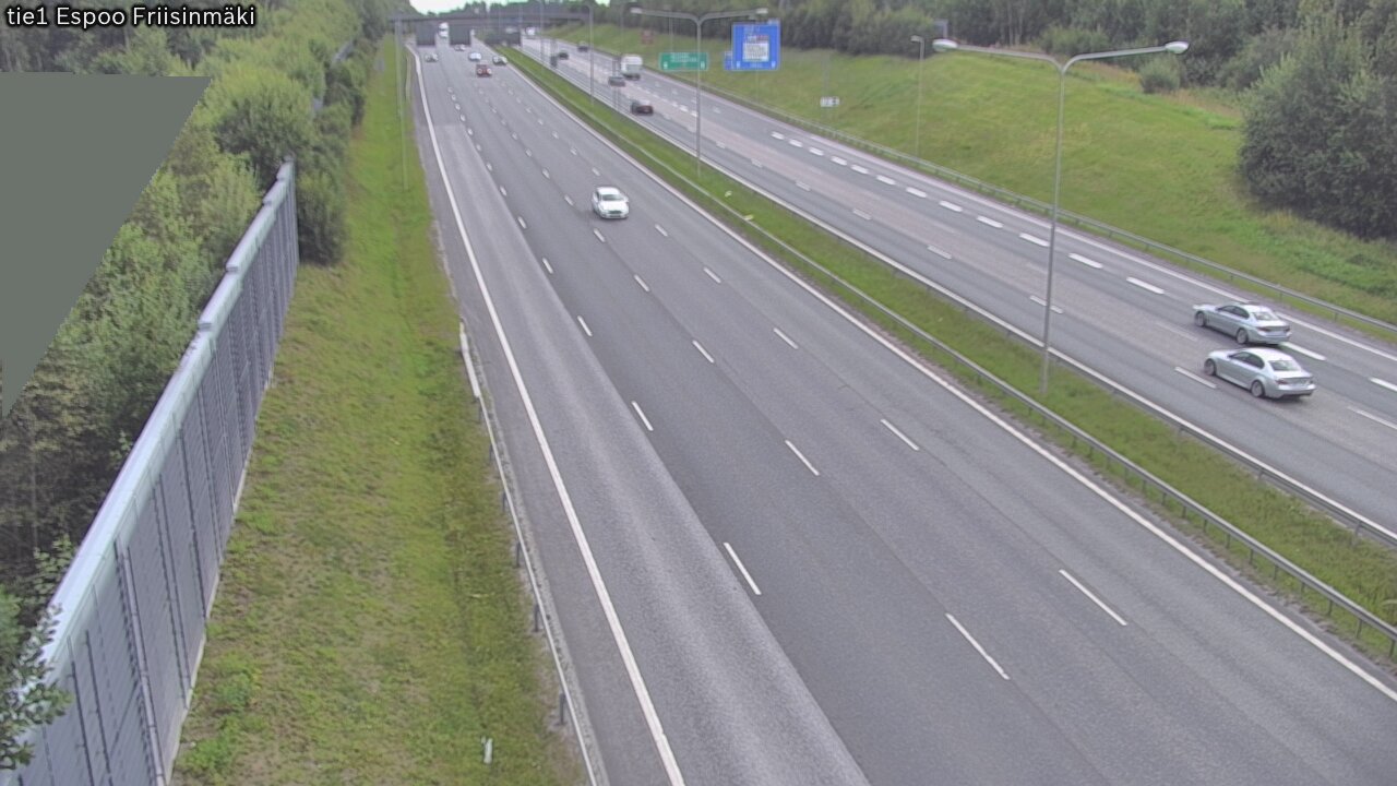Weather Camera Image Road 1 Espoo, Friisinmäki, Espoo, Uusimaa
