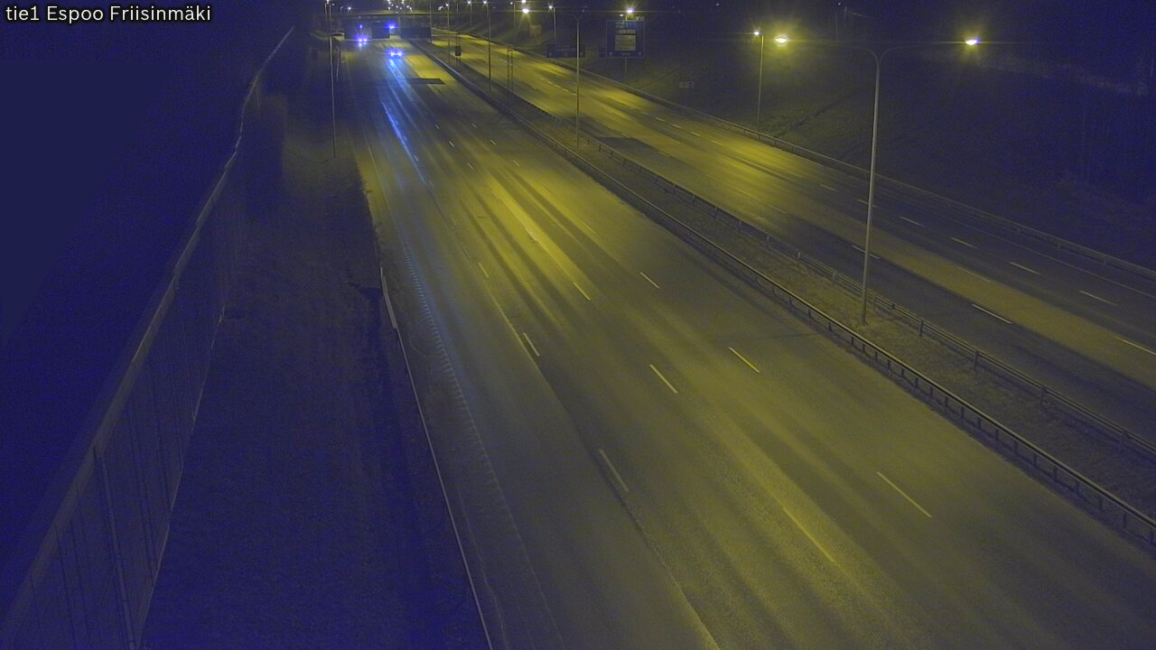 Weather Camera Image Road 1 Espoo, Friisinmäki, Espoo, Uusimaa