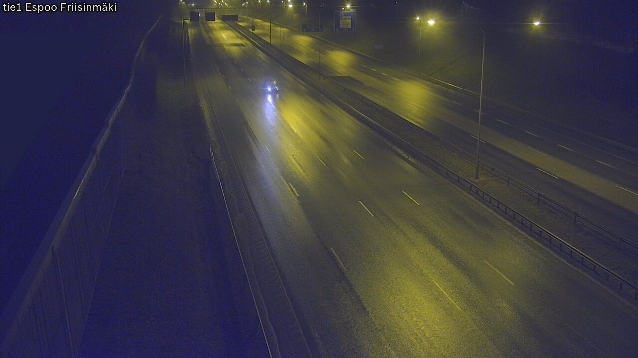 Weather Camera Image Väg 1 Esbo, Frisbacka, Espoo, Uusimaa