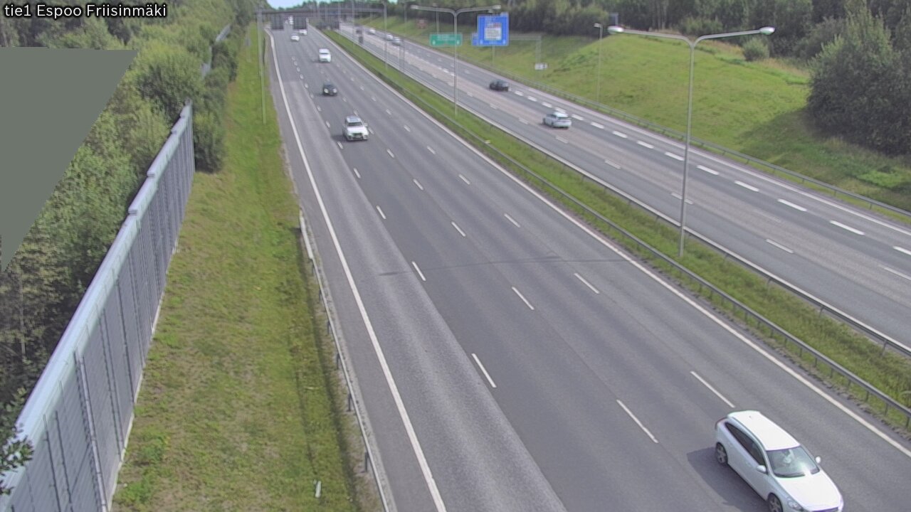 Weather Camera Image Road 1 Espoo, Friisinmäki, Espoo, Uusimaa