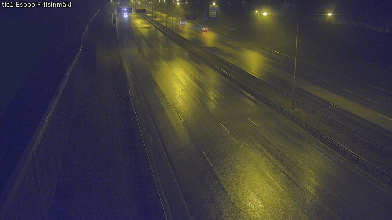 Weather Camera Image Väg 1 Esbo, Frisbacka, Espoo, Uusimaa