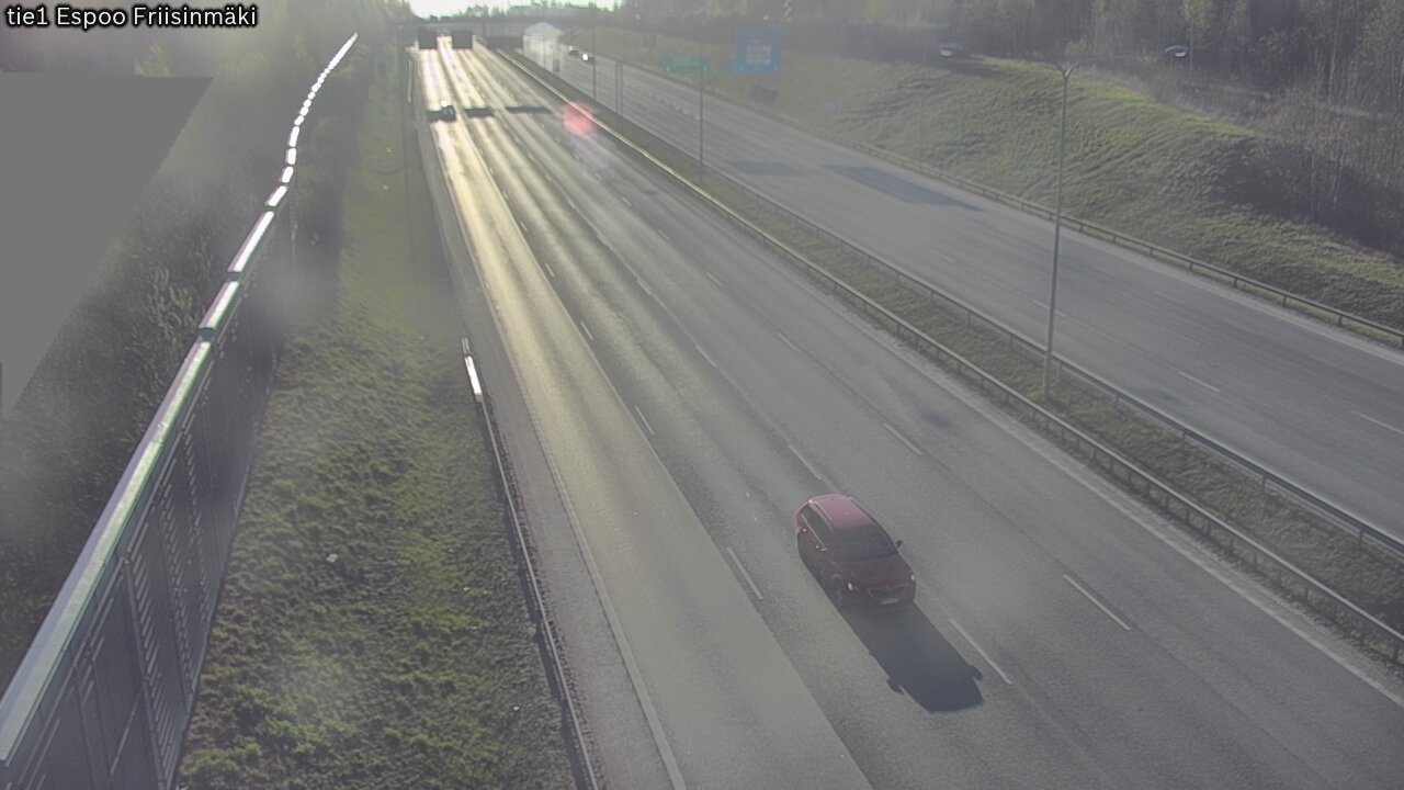 Weather Camera Image Väg 1 Esbo, Frisbacka, Espoo, Uusimaa