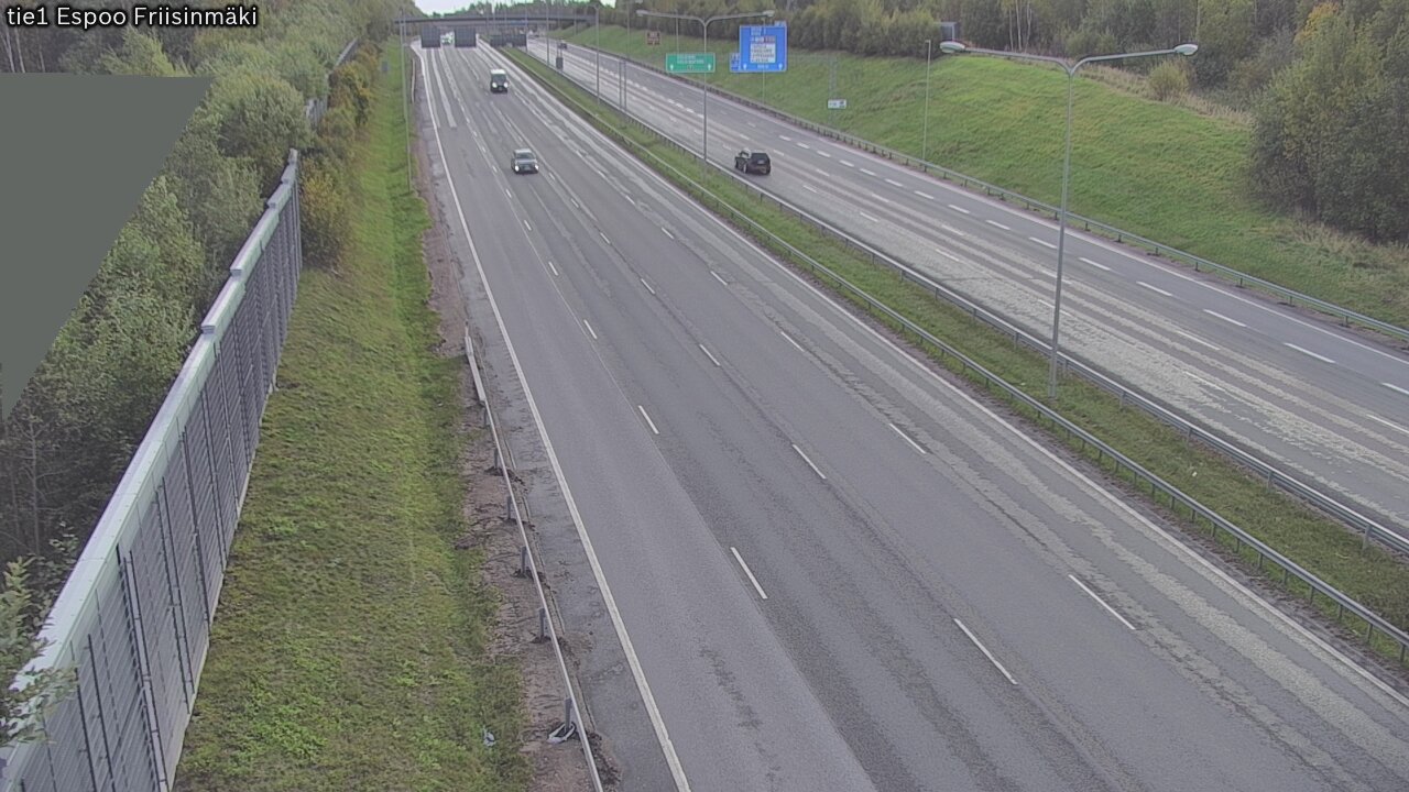 Weather Camera Image Road 1 Espoo, Friisinmäki, Espoo, Uusimaa