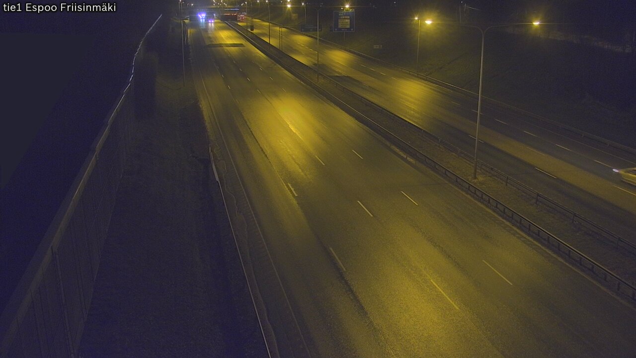 Weather Camera Image Road 1 Espoo, Friisinmäki, Espoo, Uusimaa